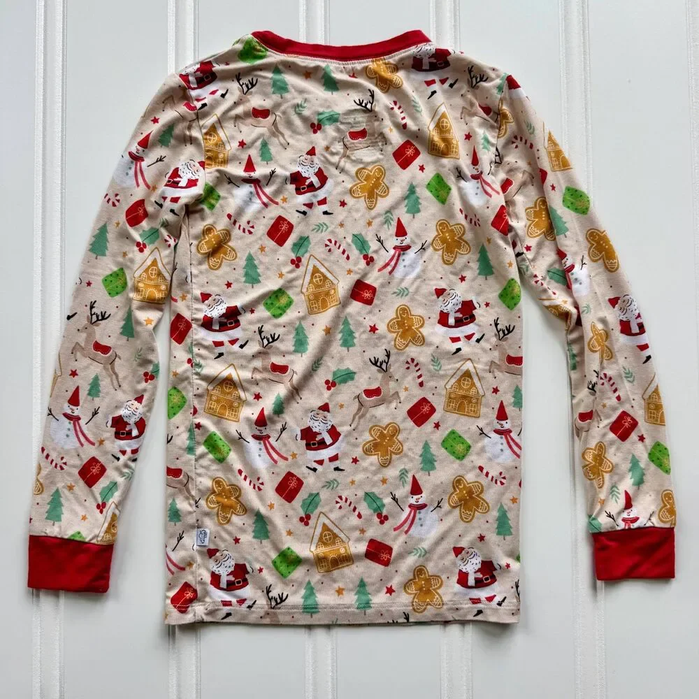 Kloudy Kids Santa Enchanted Christmas Toddler Bamboo Pajamas Set | 5/6Y